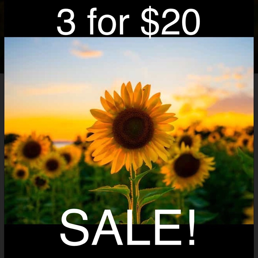 🌻 3 for $20 SALE! Select Items marked w/🌻